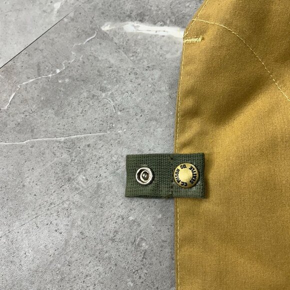 90s Vintage Filson Hunting Vest Mens Large Half Moon Waterfowl Waxed Canvas - Picture 4 of 16